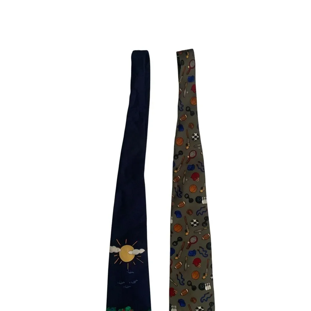Save the Children Tie Lot Of 2 A World Of Sports children Born Around The World